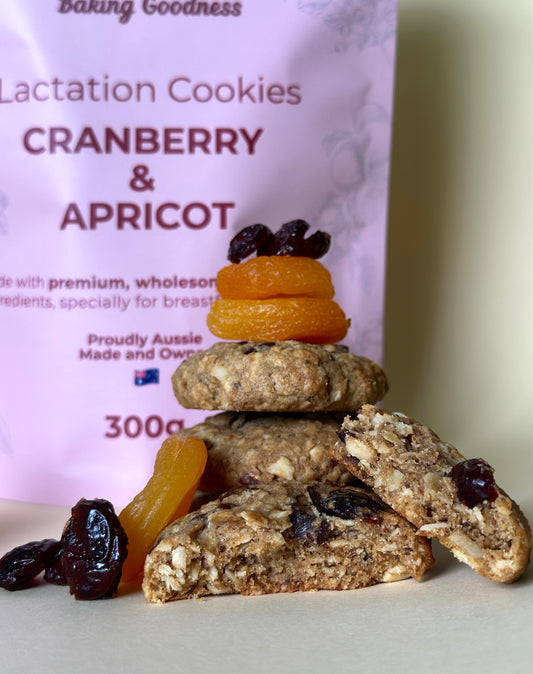 Cranberry & Apricot - Lactation Cookies